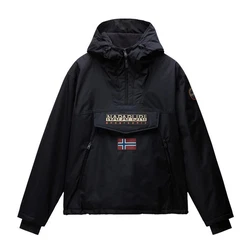 Napapijri Jacke Rainforest Schwarz/Dunkelblau