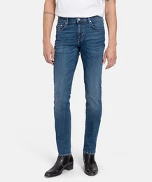 5-Pocket-Jeans Slim Fit Jeans mit Stretch-Anteil John