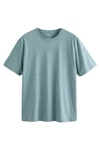 Next Essential T-Shirt mit Rundhalsausschnitt Blau/Türkis/Grau/Grün Next Essential T-Shirt mit Rundhalsausschnitt Blau/Türkis/Grau/Grün