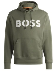 BOSS ORANGE Hoodie Webasic_hood Dunkelgrün/Grün/Braun