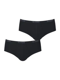 Midislip Basic (2-St) Midi-slip panty-s shorts