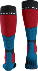 FALKE Skisocken FALKE SK2 Blau/Rot/Mischfarben/Grau