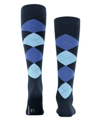 Burlington Kniestrümpfe King Ganzjahresqualität Blau/Dunkelblau/Hellblau