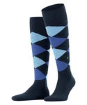 Burlington Kniestrümpfe King Ganzjahresqualität Blau/Dunkelblau/Hellblau