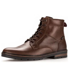 Stiefelette Leder Schnrstiefelette