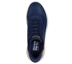 Skechers BOBS SQUAD CHAOS HEEL PREFERRED Slip-On Sneaker Blau/Hellblau/Dunkelblau/Pastell