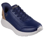 Skechers BOBS SQUAD CHAOS HEEL PREFERRED Slip-On Sneaker Blau/Hellblau/Dunkelblau/Pastell