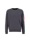Alpha Industries Sweatshirt X-Fit Sweat Dunkelgrau/Dunkelblau/Hellgrau/Grau Alpha Industries Sweatshirt X-Fit Sweat Dunkelgrau/Dunkelblau/Hellgrau/Grau