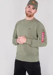 Alpha Industries Sweatshirt X-Fit Sweat Dunkelgrün/Grün/Khaki