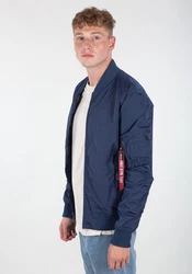 ALPHA INDUSTRIES Jacke MA-1 TT Blau/Hellblau/Dunkelblau
