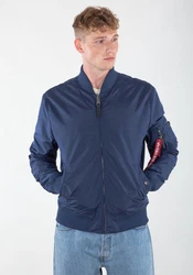 ALPHA INDUSTRIES Jacke MA-1 TT Blau/Hellblau/Dunkelblau