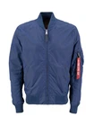 ALPHA INDUSTRIES Jacke MA-1 TT Blau/Hellblau/Dunkelblau