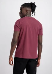 Alpha Industries T-Shirt Dark Side Dunkelrot/Rot/Lila
