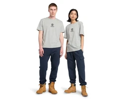 Timberland T-Shirt Grau/Hellgrau/Dunkelblau/Khaki