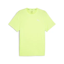 PUMA Laufshirt RUN FAVORITE VELOCITY T-SHIRT Herren Gelb/Grün/Neonfarben