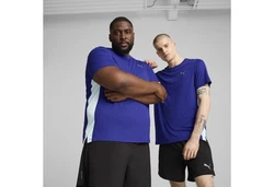 PUMA Laufshirt RUN FAVORITE VELOCITY T-SHIRT Herren Blau/Dunkelblau