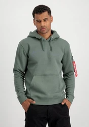 Alpha Industries Hoodie AI Reflective Dunkelgrün/Grün/Hellgrau