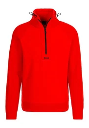 V-Ausschnitt-Pullover Zartic mit Reiverschluss