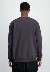 Alpha Industries Sweater X-Fit Label Dunkelgrau/Dunkelblau/Lila/Hellgrau/Grau