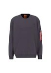 Alpha Industries Sweater X-Fit Label Dunkelgrau/Dunkelblau/Lila/Hellgrau/Grau