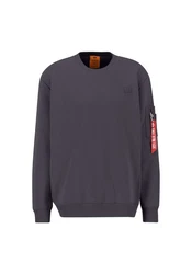 Alpha Industries Sweater X-Fit Label Dunkelgrau/Dunkelblau/Lila/Hellgrau/Grau