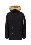 Alpha Industries Winterjacke Explorer Schwarz
