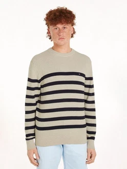 TOMMY HILFIGER STRUCTURE CREW NK Pullover