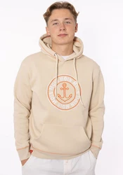 Zwillingsherz Hoodie Anker & Moin Herren neongelb