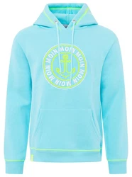 Zwillingsherz Hoodie Anker & Moin Herren neongelb