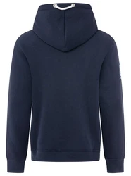 Zwillingsherz Hoodie Moin Herren Dunkelblau/Hellblau/Blau