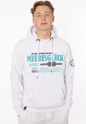 Zwillingsherz Hoodie Meeresglück Herren Creme/Silber/Blau/Weiß/Pastell/Grün