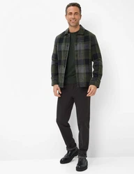 Eurex by Brax Chinohose Style JIM TT Khaki/Dunkelgrün/Dunkelbraun