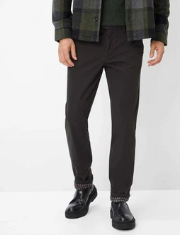 Eurex by Brax Chinohose Style JIM TT Khaki/Dunkelgrün/Dunkelbraun Eurex by Brax Chinohose Style JIM TT Khaki/Dunkelgrün/Dunkelbraun