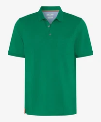 Brax Poloshirt Pullunder STYLE PETE U Türkis/Grün/Neonfarben