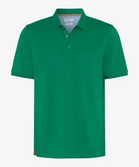Brax Poloshirt Pullunder STYLE PETE U Türkis/Grün/Neonfarben Brax Poloshirt Pullunder STYLE PETE U Türkis/Grün/Neonfarben
