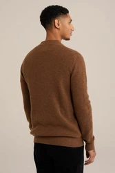 Van Gils Sweater Braun/Dunkelbraun/Dunkelgrün/Khaki