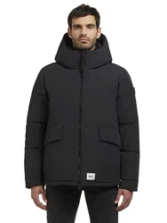 khujo Jacke GERO Schwarz/Dunkelgrau