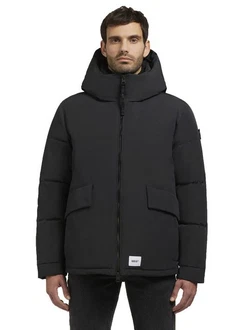 khujo Jacke GERO Schwarz/Dunkelgrau