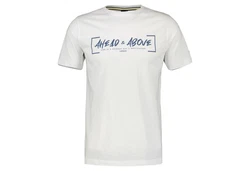 LERROS T-Shirt Dunkelblau/Weiß/Khaki/Beige/Creme