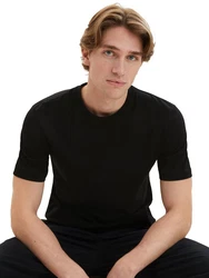 TOM TAILOR T-Shirt schwarz (6358)