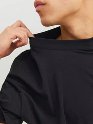 ONLY T-Shirt Dunkelblau/Schwarz/Dunkelgrau