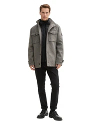 TOM TAILOR Funktionsjacke 2 in 1 Grau/Hellgrau/Dunkelgrau