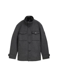 TOM TAILOR Funktionsjacke 2 in 1 Dunkelgrau/Grau/Schwarz