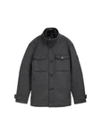 TOM TAILOR Funktionsjacke 2 in 1 Dunkelgrau/Grau/Schwarz