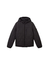 TOM TAILOR Jacke Schwarz/Dunkelgrau/Grau