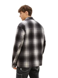 TOM TAILOR Jacke grau/schwarz/offwhite