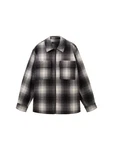 TOM TAILOR Jacke grau/schwarz/offwhite