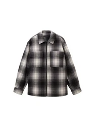 TOM TAILOR Jacke grau/schwarz/offwhite