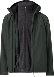 McKINLEY 3-in-1-Funktionsjacke He.-Doppel-Jacke Tessi 3:1 II GRÜN DUNKEL/SCHWARZ