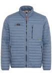 camel active Blouson Steppjacke Hellblau/Grau/Blau/Dunkelblau